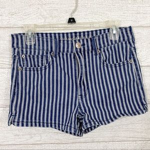 American Eagle | Striped High rise shortie